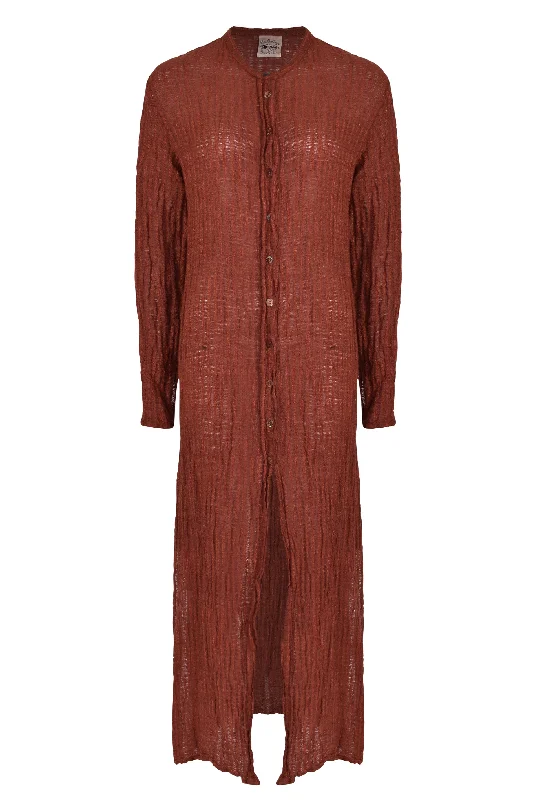 Stock Clearance La Bottega Di Brunella Tevere Dress - Burgundy