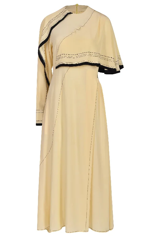 Overstock Lovebirds Blossom Dress - Lemon