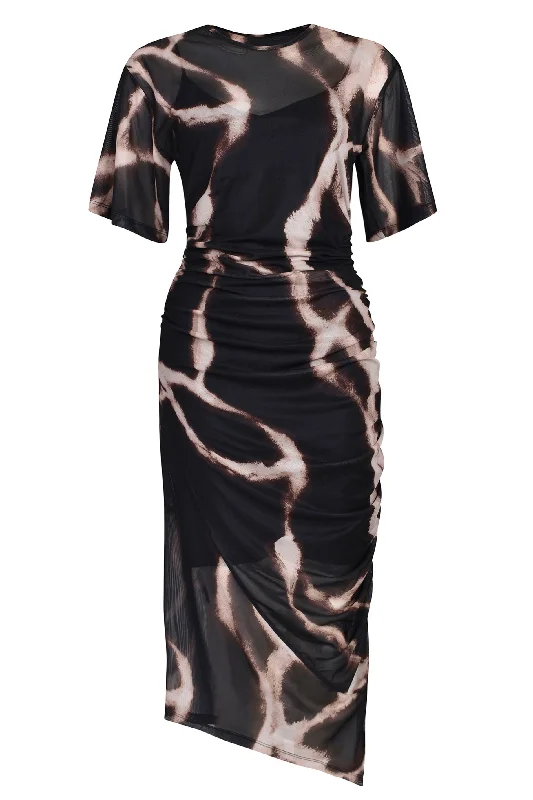Inventory Reduction Husk SAGA DRESS - Print