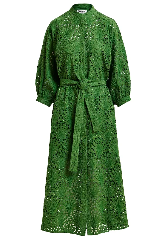 Savings Alert Essentiel Antwerp Fresci Dress - Emerald