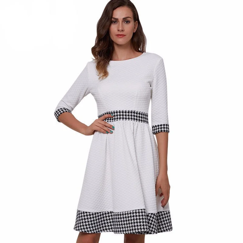 Savings Galore A-Line Dress Of Cotton