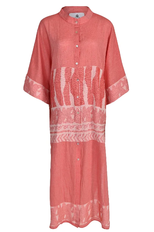 Savings Galore Pearl & Caviar Zakar Dress - Red