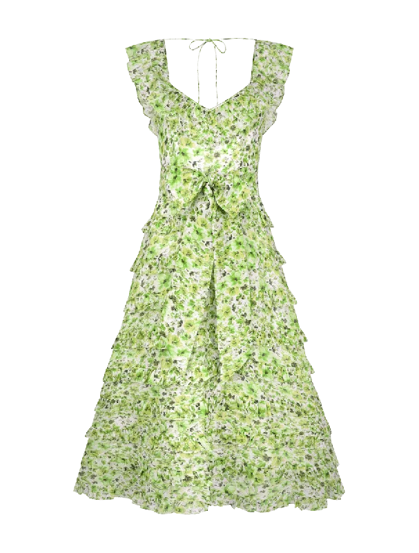 Now or Never PETULA MIDI DRESS