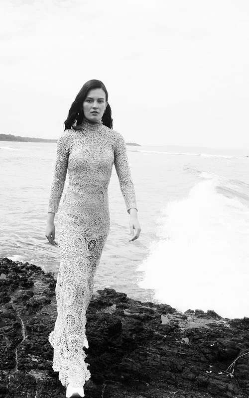 Early Access heavily hand crafted crochet dress