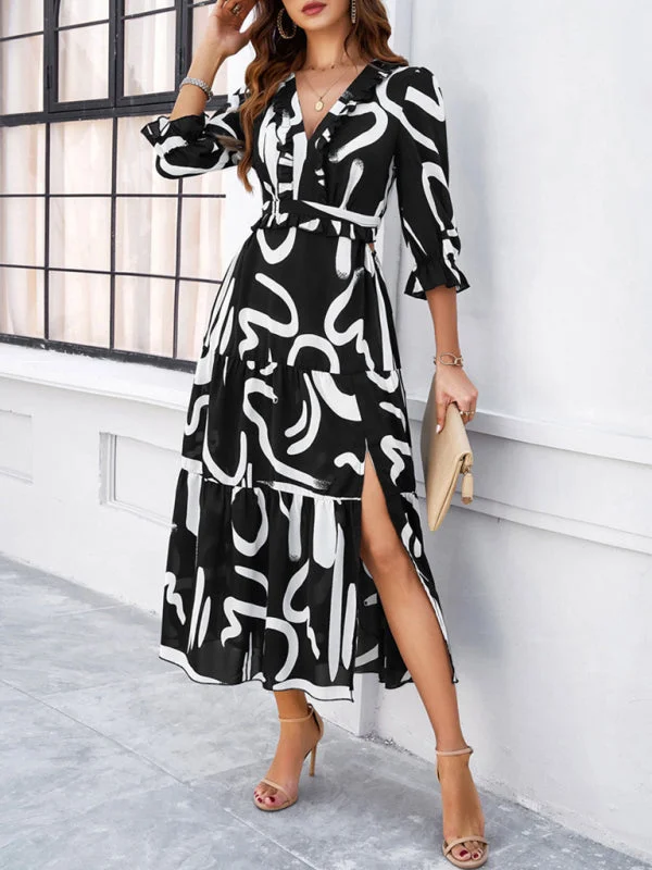 Black and White Print