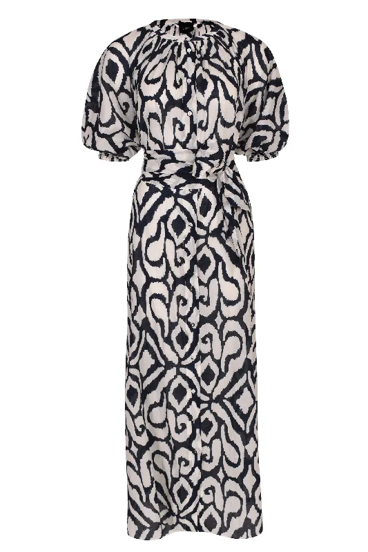 Final Markdown Husk Jade kaftan - Print
