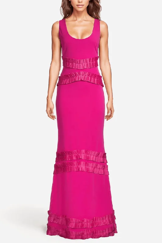 New Deals The Celeste | Fuchsia Mermaid Gown