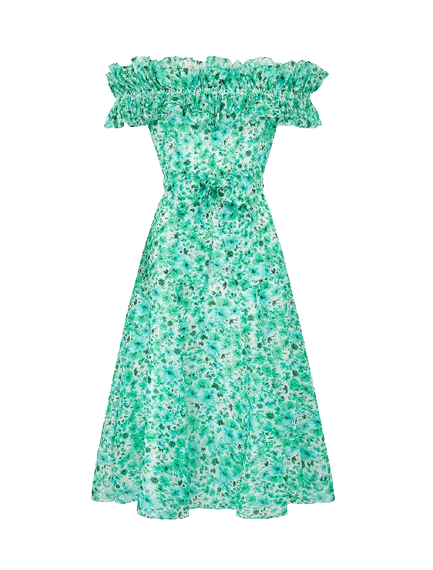 Don’t Miss Out STARFLOWER MIDI DRESS