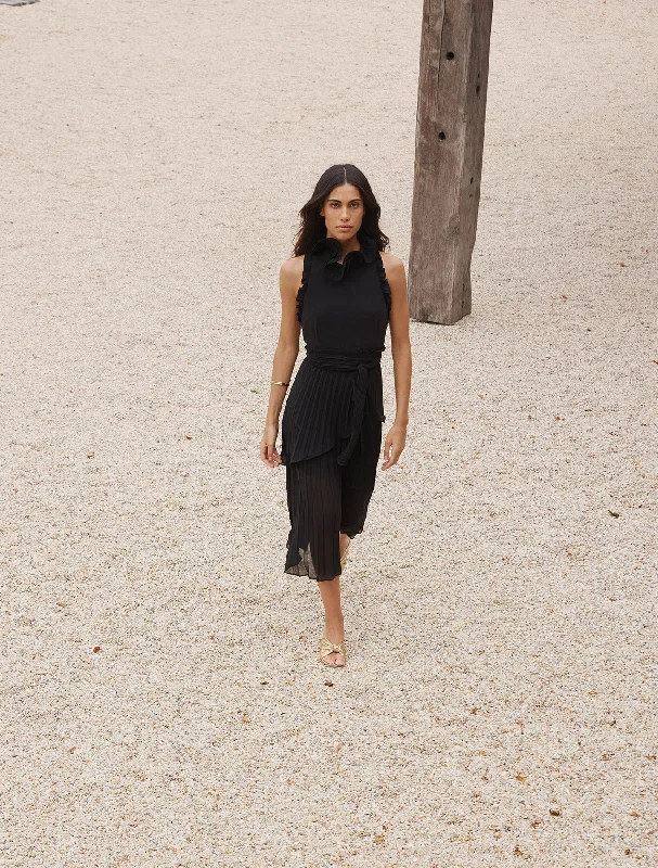 Special Discount JODI DRESS MIDNIGHT BLACK