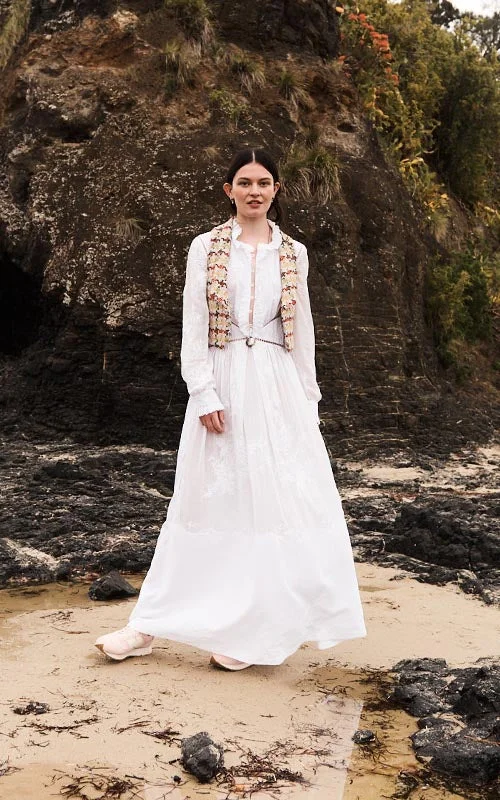 Daily Deals replace past silk cotton dress