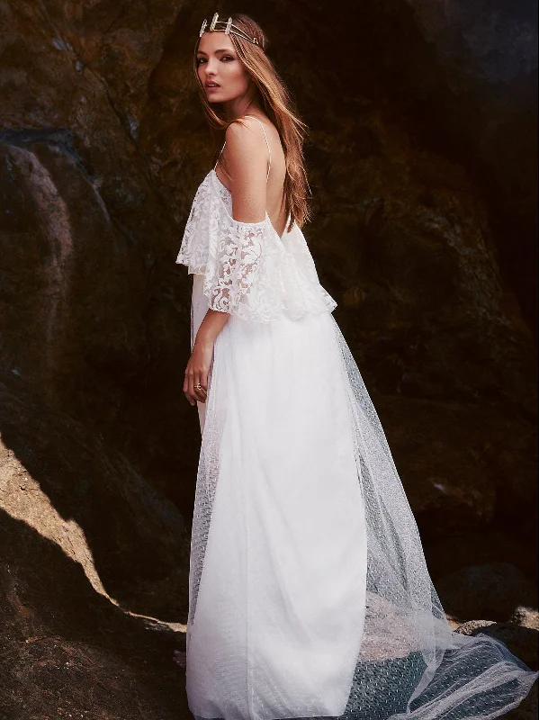 Overstock Sale Women's Lace Long Dress