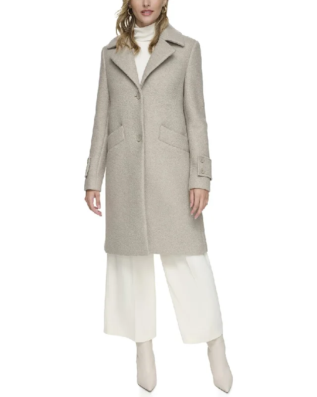 YEAR-End Clearance Andrew Marc Regine Wool-Blend Coat
