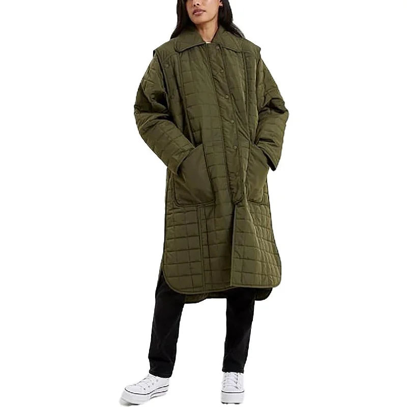 Clearance Items Aris Womens Quilted Convertible Soft Shell Jacket