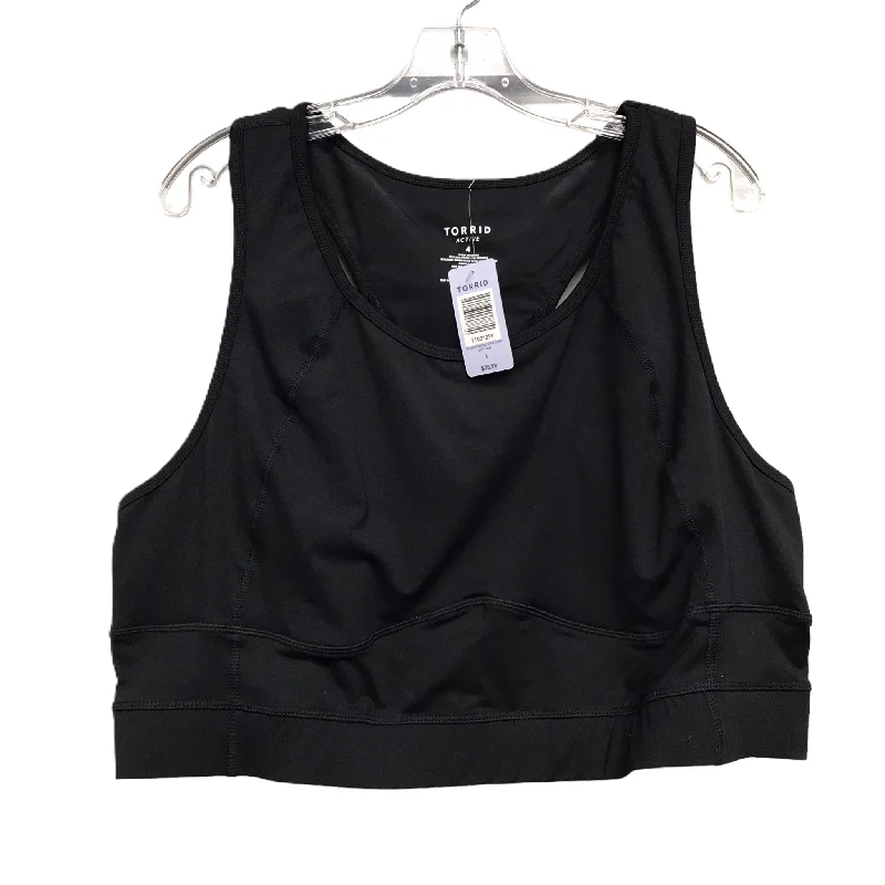 Buy Now Athletic Bra By Torrid In Black, Size: 4x