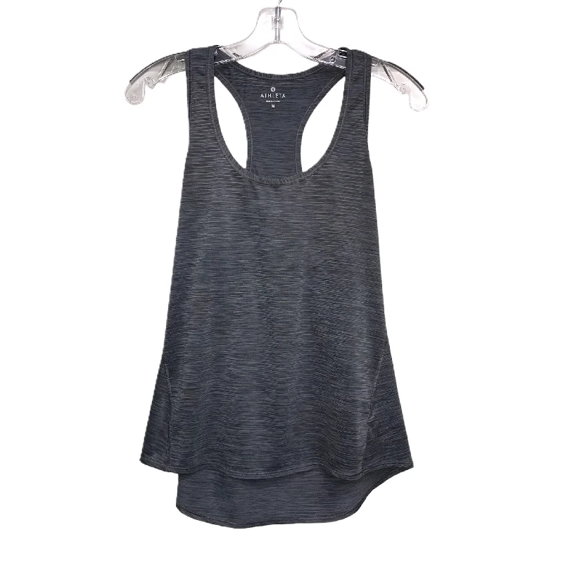 Savings Alert Athletic Tank Top By Athleta In Grey, Size: M