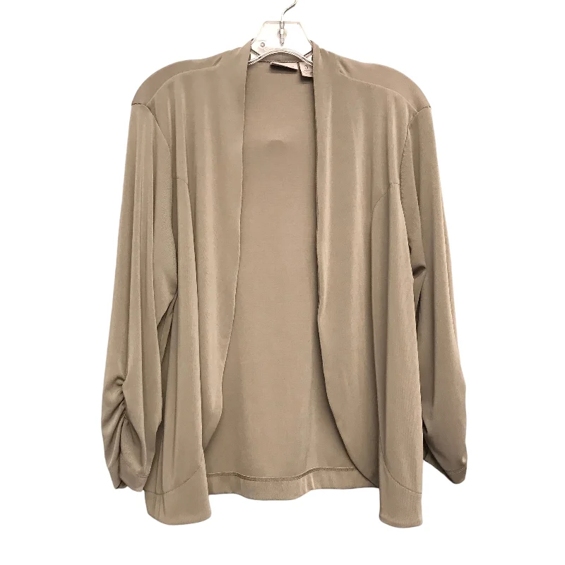 Today Only Blazer By Chicos In Taupe, Size:Xl