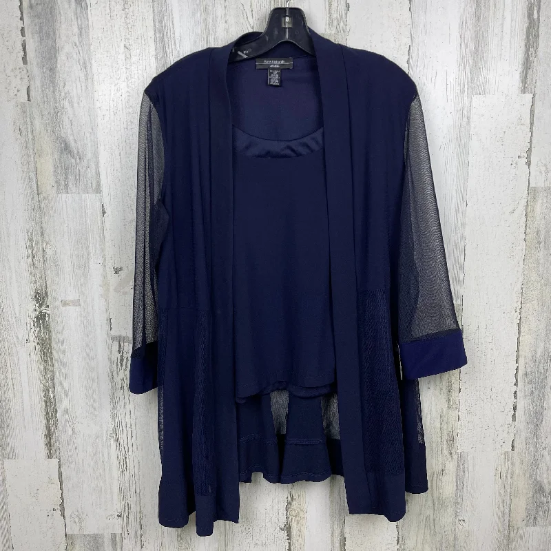 The Best Prices Blouse 3/4 Sleeve By R And M Richards  Size: M