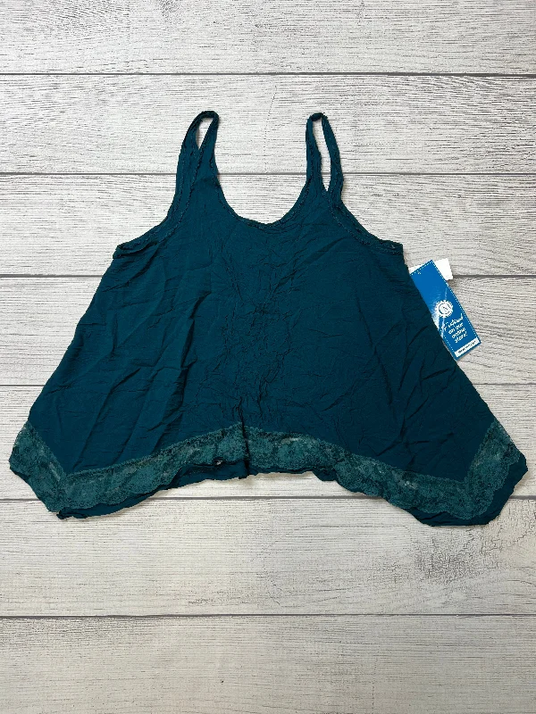 Inventory Reduction Blue Top Sleeveless Free People, Size S