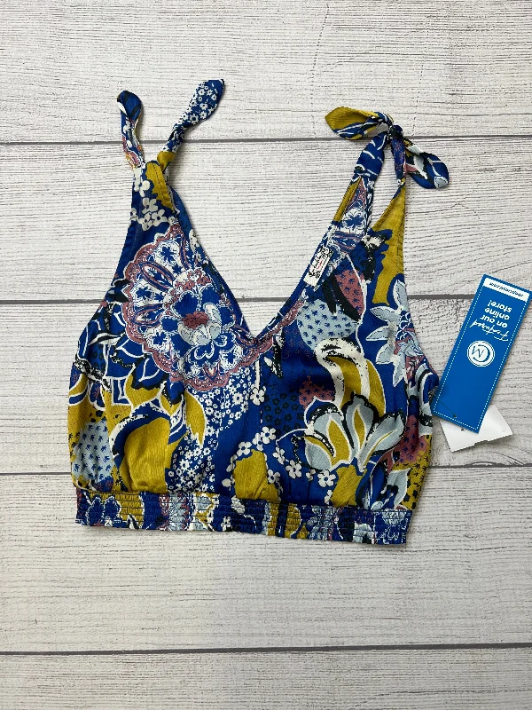 Season Finale Sale Blue Top Sleeveless Free People, Size Xs