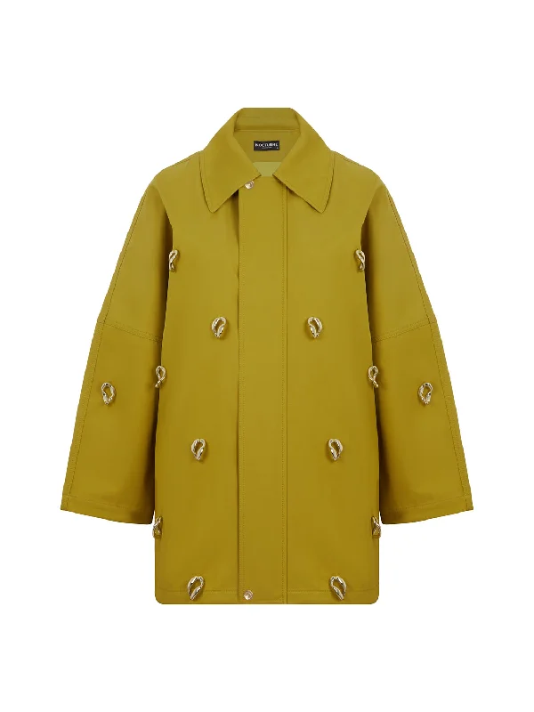 Daily Deals Chained Trench Coat
