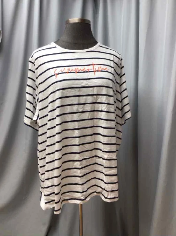 Price Reduction DENIM & CO SIZE 5 X Ladies TOP