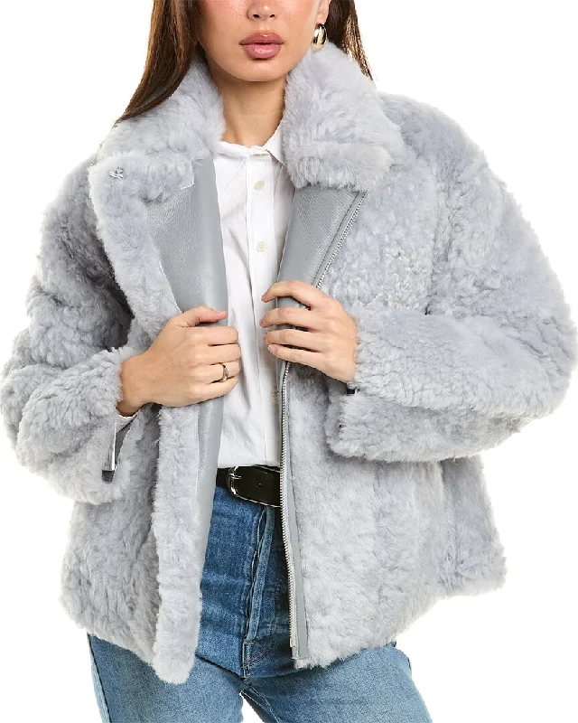 Huge Discounts IRO Gildas Shearling Jacket