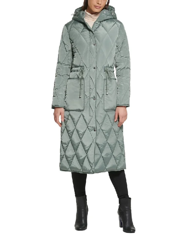 Deal Frenzy Kenneth Cole Stadium Length Coat
