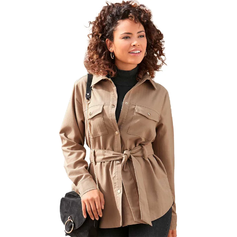 Year-End Clearance LASCANA Women's Utility Style Shirt Jacket