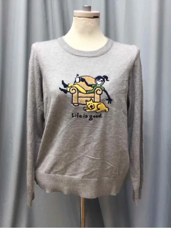 Epic Deals LIFE IS GOOD SIZE MEDIUM Ladies TOP