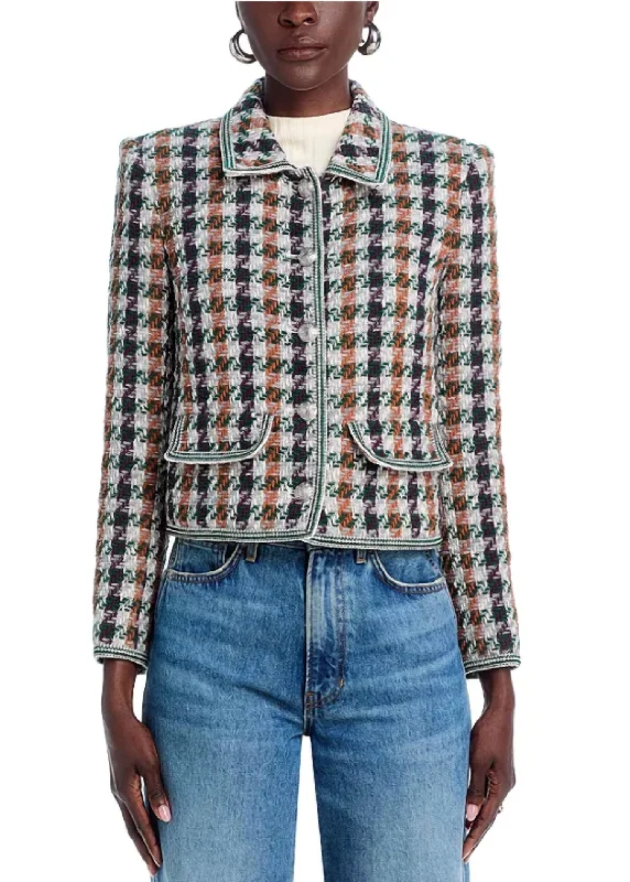 Clearance Sale Makayla Jacket In Forest Multi