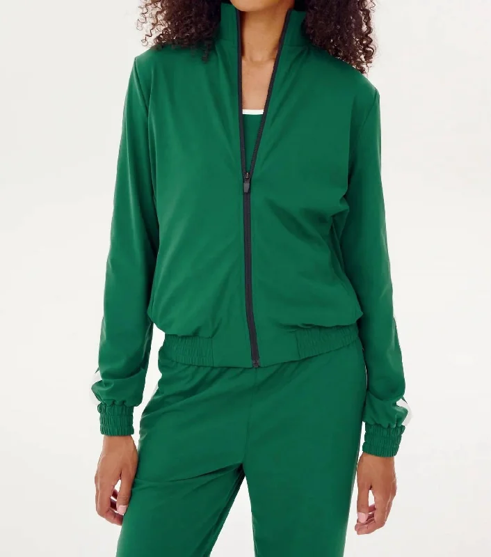 Special Savings Max Rigor Track Jacket In Arugula/white