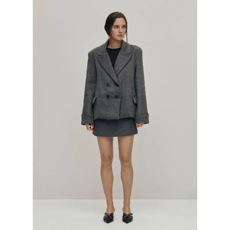 Exclusive Access Mei Grey Coat