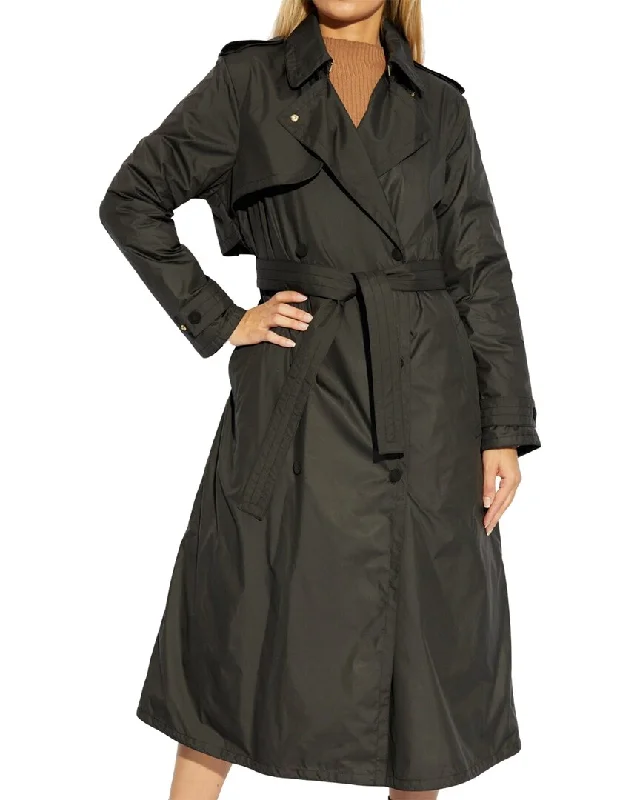 Don't Miss Moncler Barbentane Down Trench Coat