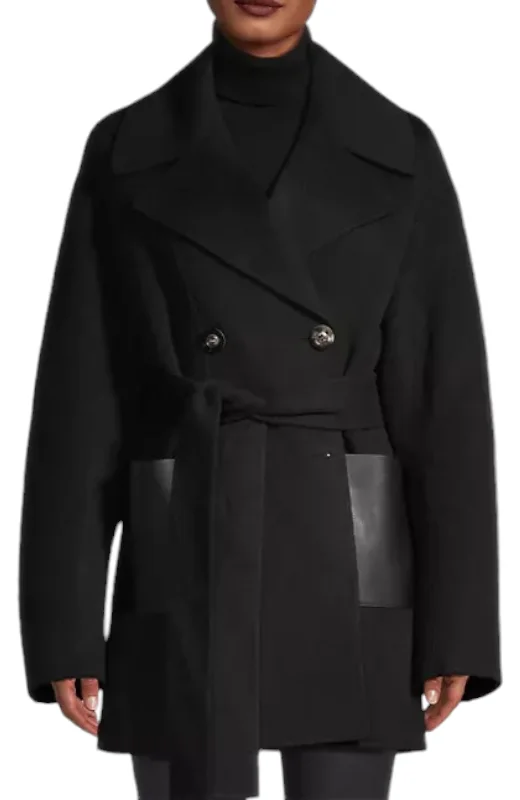 Massive Deals Nicole Benisti Womens Raquel Wrap Coat