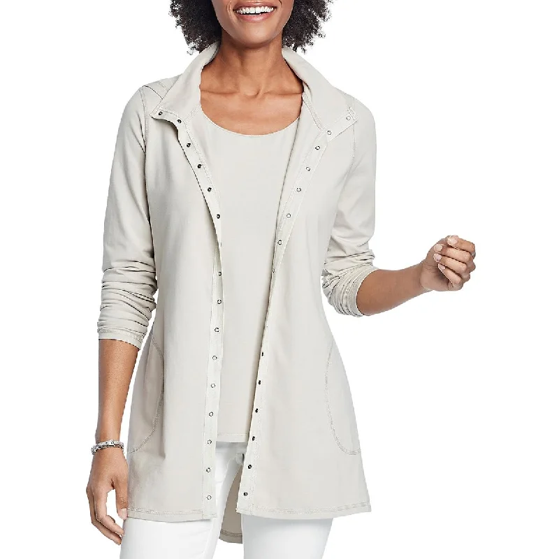 Fantastic Deals Perfect Throw On Womens Hooded Snap Front Anorak Jacket