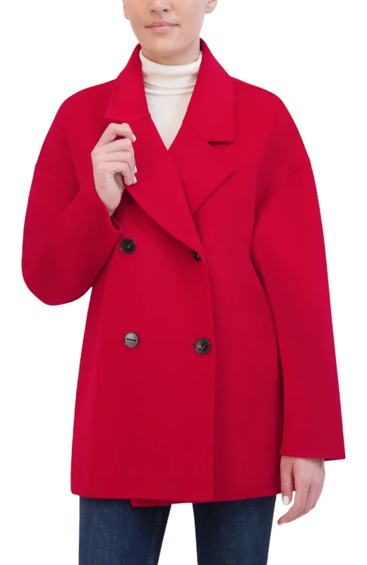 Closeout Rebecca Minkkoff Women's Double Brested Double Face Wool