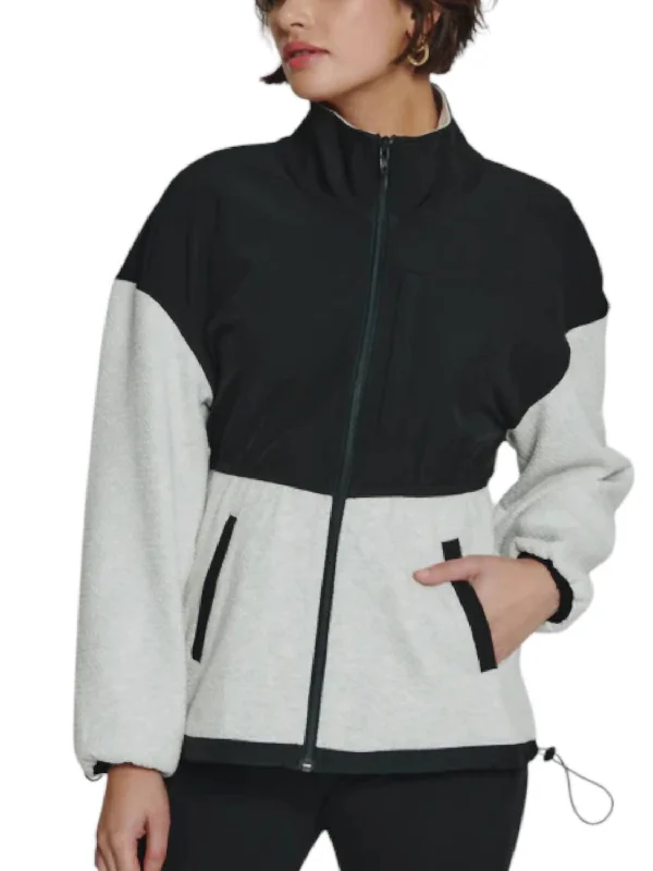 Can't Miss Restoration Full-Zip Jacket In Ivory Combo