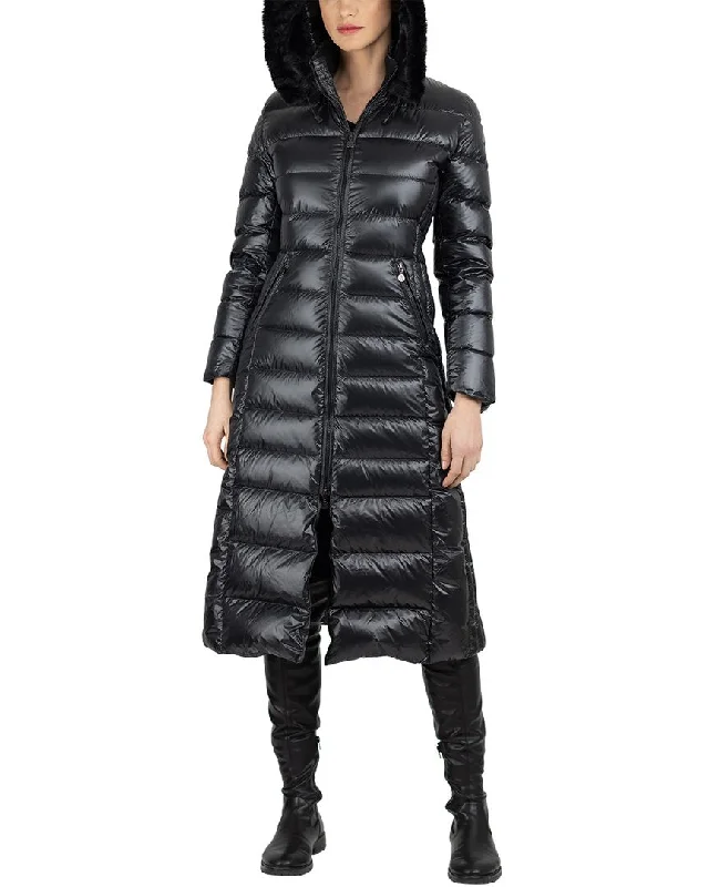 Online Only SNOWMAN New York Slim Fit Down Coat