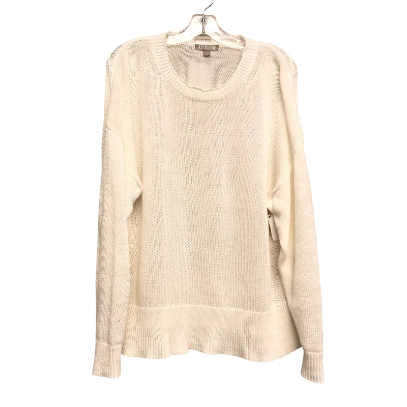 Price Drop Sweater By J. Crew In White, Size:L