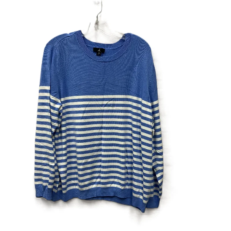 Bargain Blast Sweater By Jason Wu In Blue, Size: 2x
