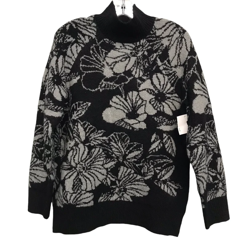 Act Fast Sweater By Liz Claiborne In Black, Size:L