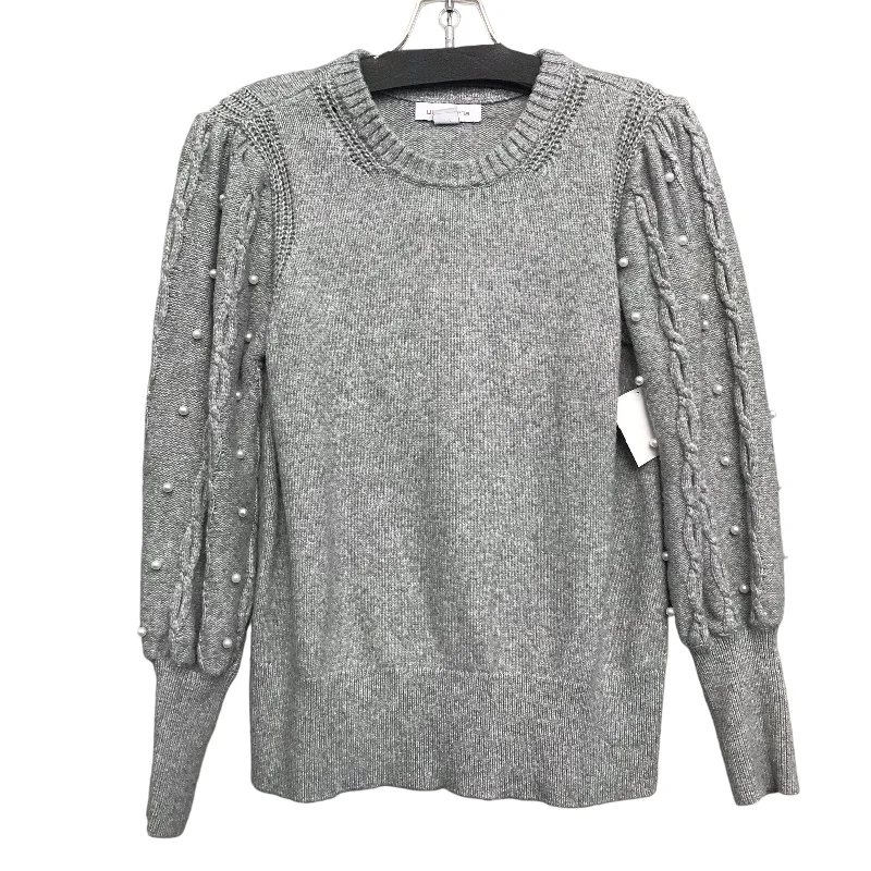 Closeout Sale Sweater By Liz Claiborne In Grey, Size:M