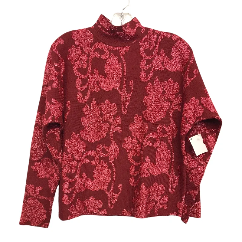 Markdown Madness Sweater By Sioni In Pink, Size:S
