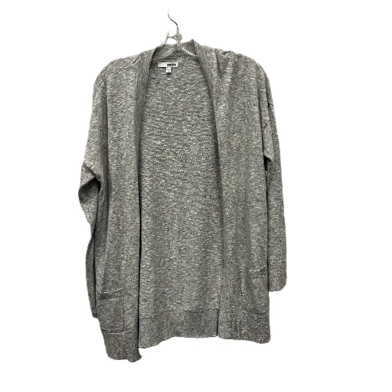 Don't Wait Sweater Cardigan By Sonoma In Grey, Size: M