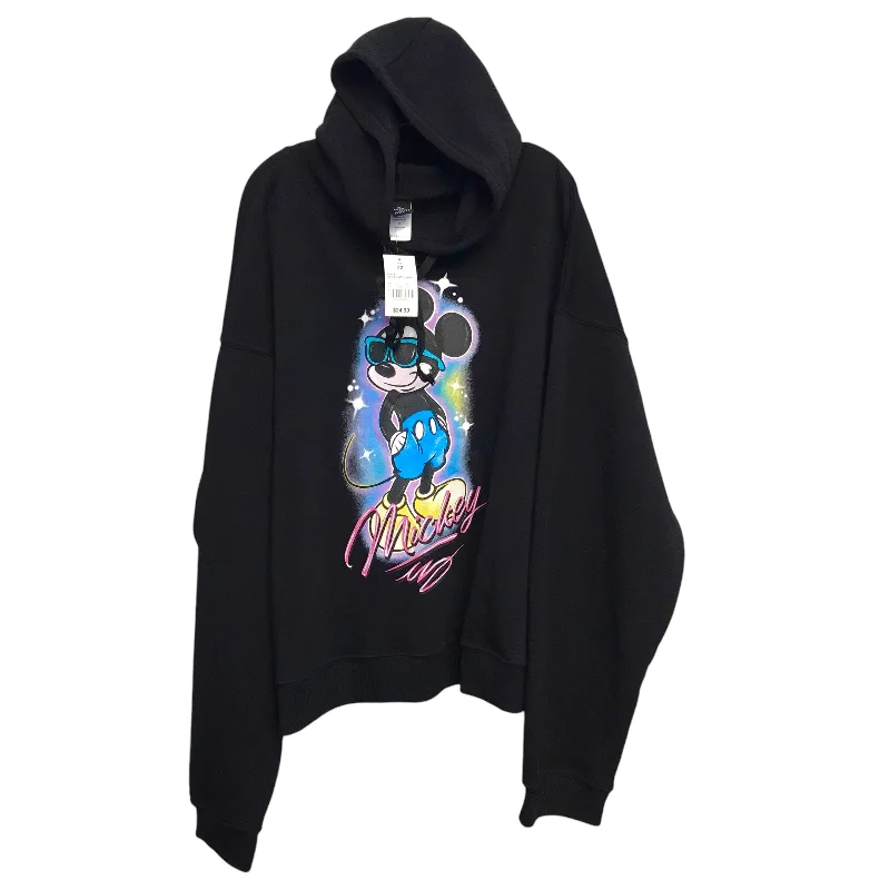 Sale Event Sweatshirt Hoodie By Disney Store In Black, Size:3X
