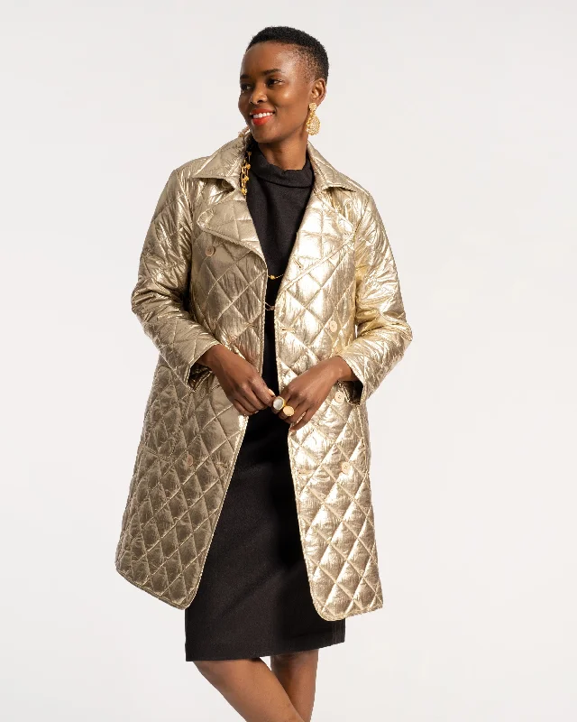Anniversary Sale Sydney Quilted Peacoat Platino