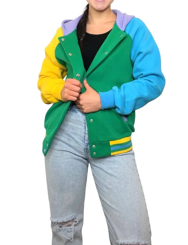 Big Discounts Teddy Jacket In Green Multi