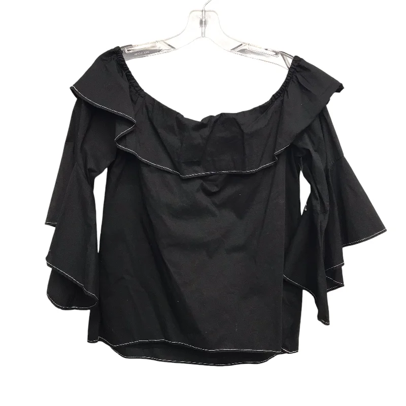 Exclusive Savings Top 3/4 Sleeve By Inc In Black, Size:S