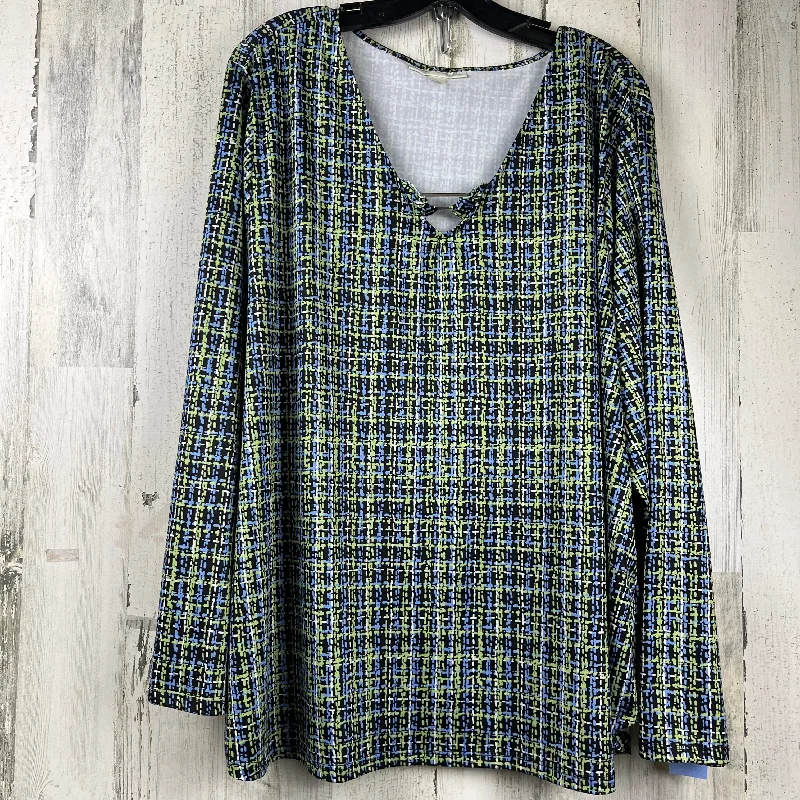 Final Clearance Top Long Sleeve By Emaline  Size: 3x