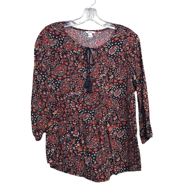 Savings Spectacular Top Ls By Sonoma In Blue & Red, Size:S
